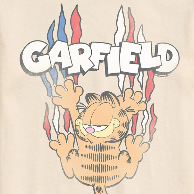 Novelty Mens Crew Neck Short Sleeve Regular Fit Garfield Big and Tall Graphic T-Shirt