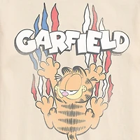 Novelty Mens Crew Neck Short Sleeve Regular Fit Garfield Big and Tall Graphic T-Shirt