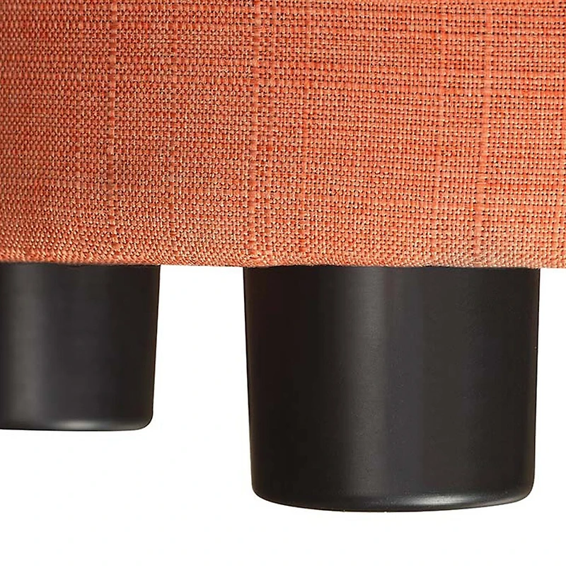 Designs4Comfort Round Storage Ottoman