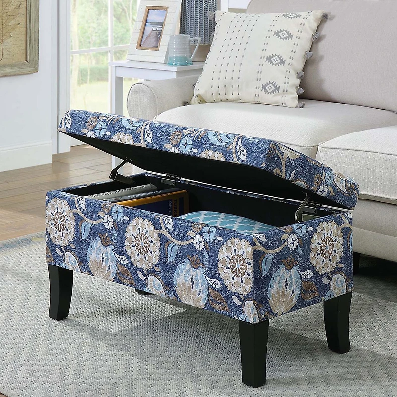 Convenience Concepts Designs4comfort Storage Lift-Top Ottoman