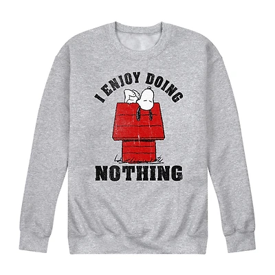Mens Long Sleeve Peanuts Sweatshirt