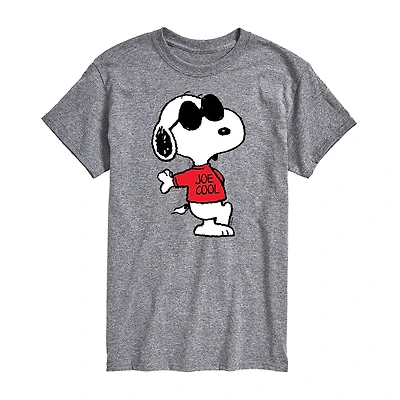Mens Short Sleeve Snoopy Graphic T-Shirt