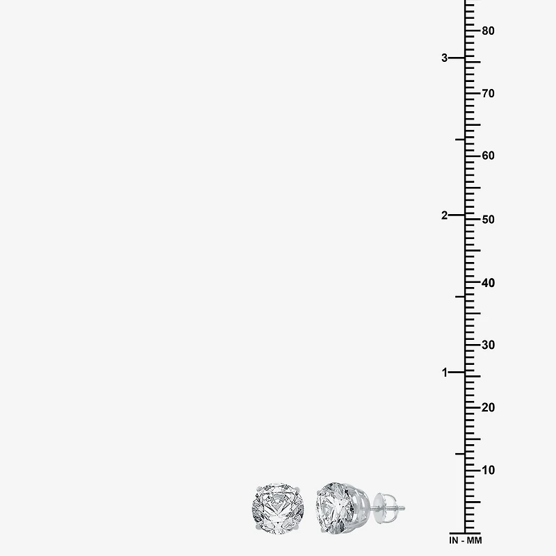 Ever Star 3 CT. T.W. Lab-Grown ( G/SI1-SI2 ) Diamond 14K Gold Round Stud Earrings