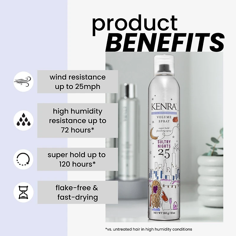 Kenra Volume Spray 25 Sultry Nights 50% Hair Spray 10 oz.