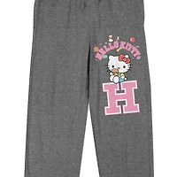 Womens Plush Hello Kitty 1 Pair Pajama Pants