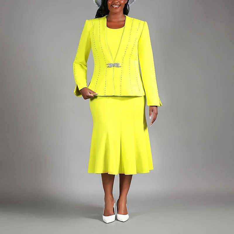 Giovanna Collection 3-pc. Skirt Suit