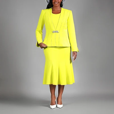 Giovanna Collection 3-pc. Skirt Suit