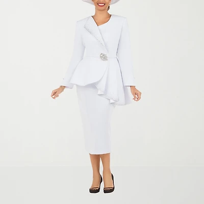 Giovanna Collection 2-pc. Skirt Suit