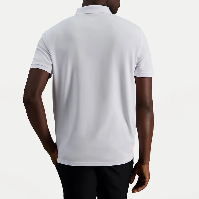 Haggar Pique Mens Regular Fit Short Sleeve Polo Shirt