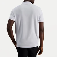 Haggar Pique Mens Regular Fit Short Sleeve Polo Shirt
