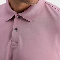 Haggar Pique Mens Regular Fit Short Sleeve Polo Shirt