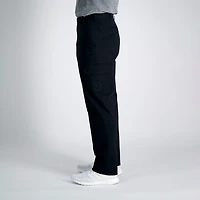 Haggar Stretch Comfort Cargo Mens Fabric Classic Fit Pant