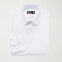 J. Ferrar 360 Stretch Slim Performance Mens Fit Fabric Long Sleeve Dress Shirt