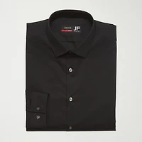 J. Ferrar Ultra Comfort Slim Mens Fit Stretch Fabric Wrinkle Free Long Sleeve Dress Shirt