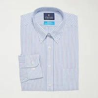 Stafford Coolmax All Season Ecomade Mens Classic Fit Stretch Fabric Wrinkle Free Long Sleeve Dress Shirt
