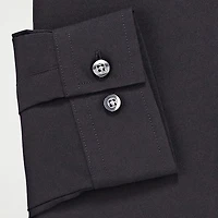 J. Ferrar 360 Stretch Performance Mens Regular Fit Fabric Long Sleeve Dress Shirt