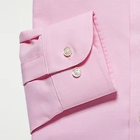 Stafford Coolmax All Season Ecomade Oxford Mens Regular Fit Stretch Fabric Wrinkle Free Long Sleeve Dress Shirt