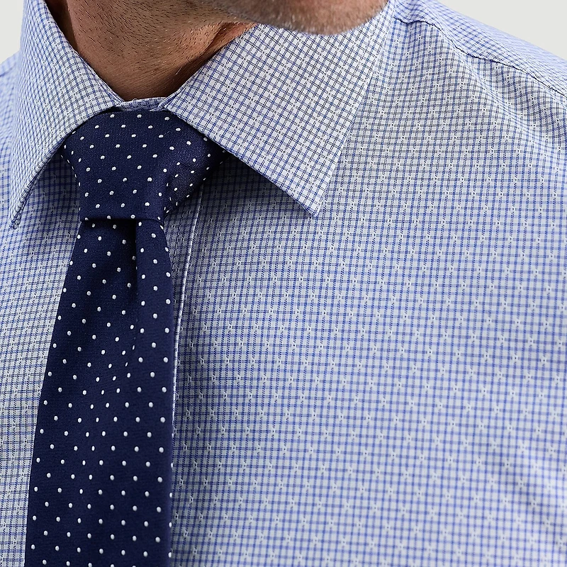 Haggar Premium Comfort Mens Slim Fit Easy Care Long Sleeve Dress Shirt