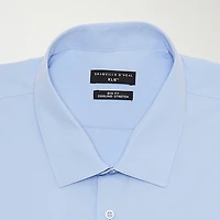 Shaquille O'Neal XLG Mens Big & Tall Regular Fit Stretch Fabric Long Sleeve Dress Shirt