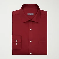 Van Heusen Big and Tall Ultra Flex Mens Regular Fit Wrinkle Free Long Sleeve Dress Shirt