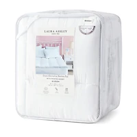Laura Ashley Down Alternative Mattress Pad With Printed Gusset