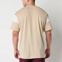 Xersion Mesh Mens V Neck Short Sleeve Quick Dry Active Big and Tall T-Shirt