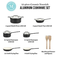 Martha Stewart Emmeline 12-pc. Cookware Set