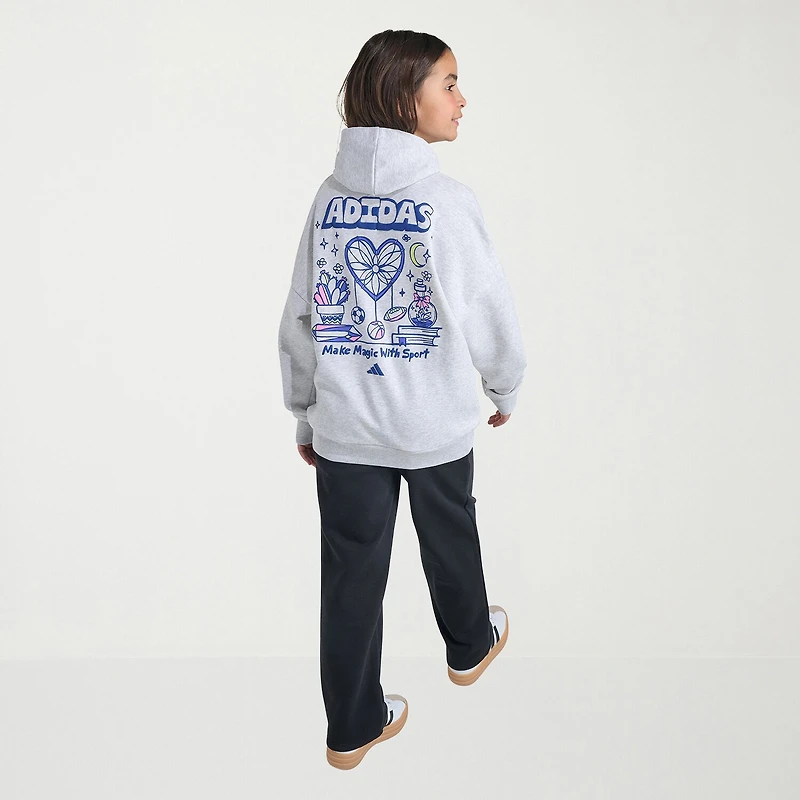 adidas Big Kid Girls Long Sleeve Active Hoodie