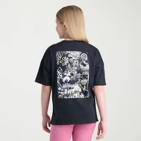 adidas Big Kid Girls Crew Neck Short Sleeve Active T-Shirt