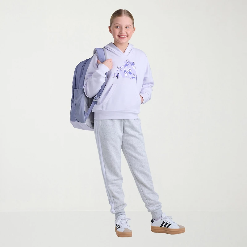 adidas Big Kid Girls Long Sleeve Active Plus Hoodie