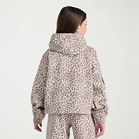 adidas Big Kid Girls Long Sleeve Fleece Active Hoodie