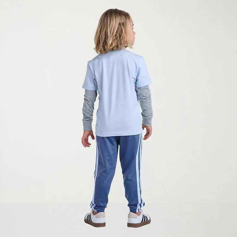 adidas Little Boys 2-pc. Pant Set