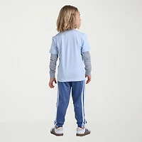 adidas Little Boys 2-pc. Pant Set