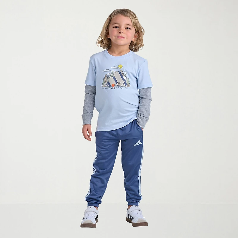 adidas Little Boys 2-pc. Pant Set