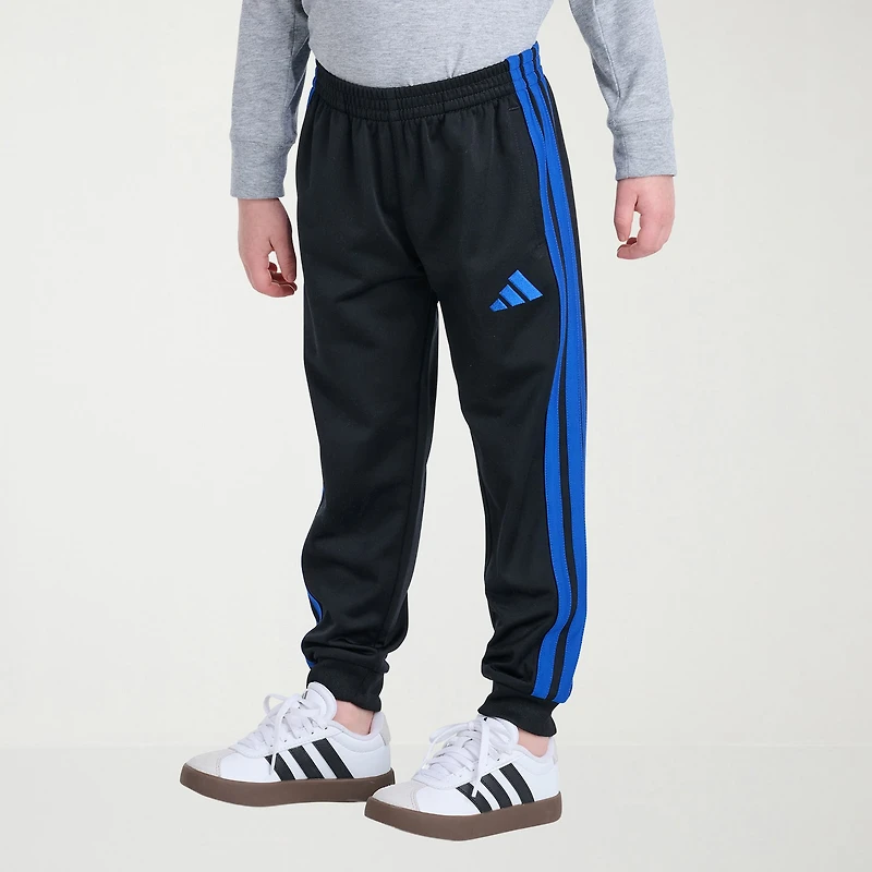 adidas Little Boys Cuffed Regular Fit Jogger Pant