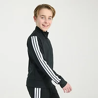 adidas Iconic Tricot Big Kid Boys Lightweight Track Jacket