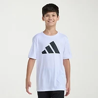 adidas Big Kid Boys Crew Neck Short Sleeve Active T-Shirt