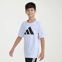 adidas Big Kid Boys Crew Neck Short Sleeve Active T-Shirt