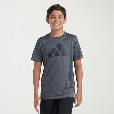 adidas Big Kid Boys Crew Neck Short Sleeve Active T-Shirt
