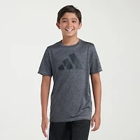 adidas Big Kid Boys Crew Neck Short Sleeve Active T-Shirt