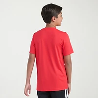 adidas Big Kid Boys Crew Neck Short Sleeve Active T-Shirt