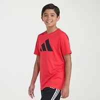 adidas Big Kid Boys Crew Neck Short Sleeve Active T-Shirt