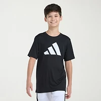 adidas Big Kid Boys Crew Neck Short Sleeve Active T-Shirt