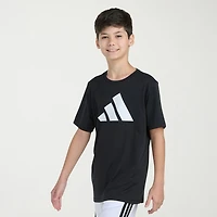 adidas Big Kid Boys Crew Neck Short Sleeve Active T-Shirt