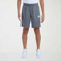 adidas Big Kid Boys Adjustable Waist Mid Rise Knit Pull-On Short