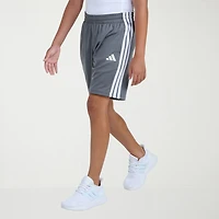 adidas Big Kid Boys Adjustable Waist Mid Rise Knit Pull-On Short