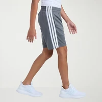 adidas Big Kid Boys Adjustable Waist Mid Rise Knit Pull-On Short