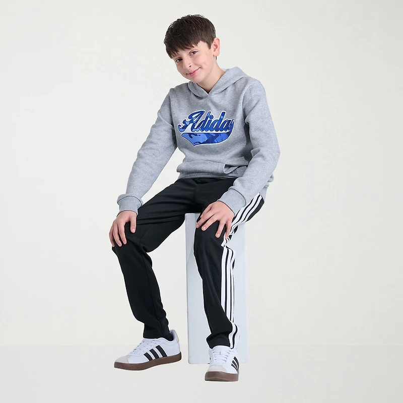 adidas Big Kid Boys Long Sleeve Active Hoodie