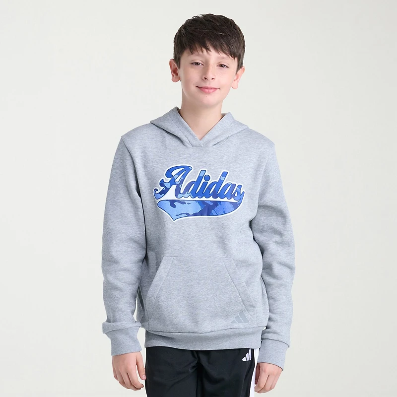 adidas Big Kid Boys Long Sleeve Active Hoodie
