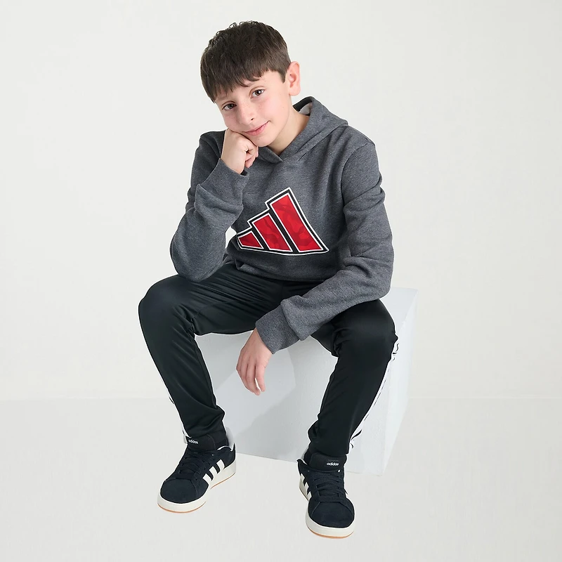 adidas Big Kid Boys Long Sleeve Active Hoodie